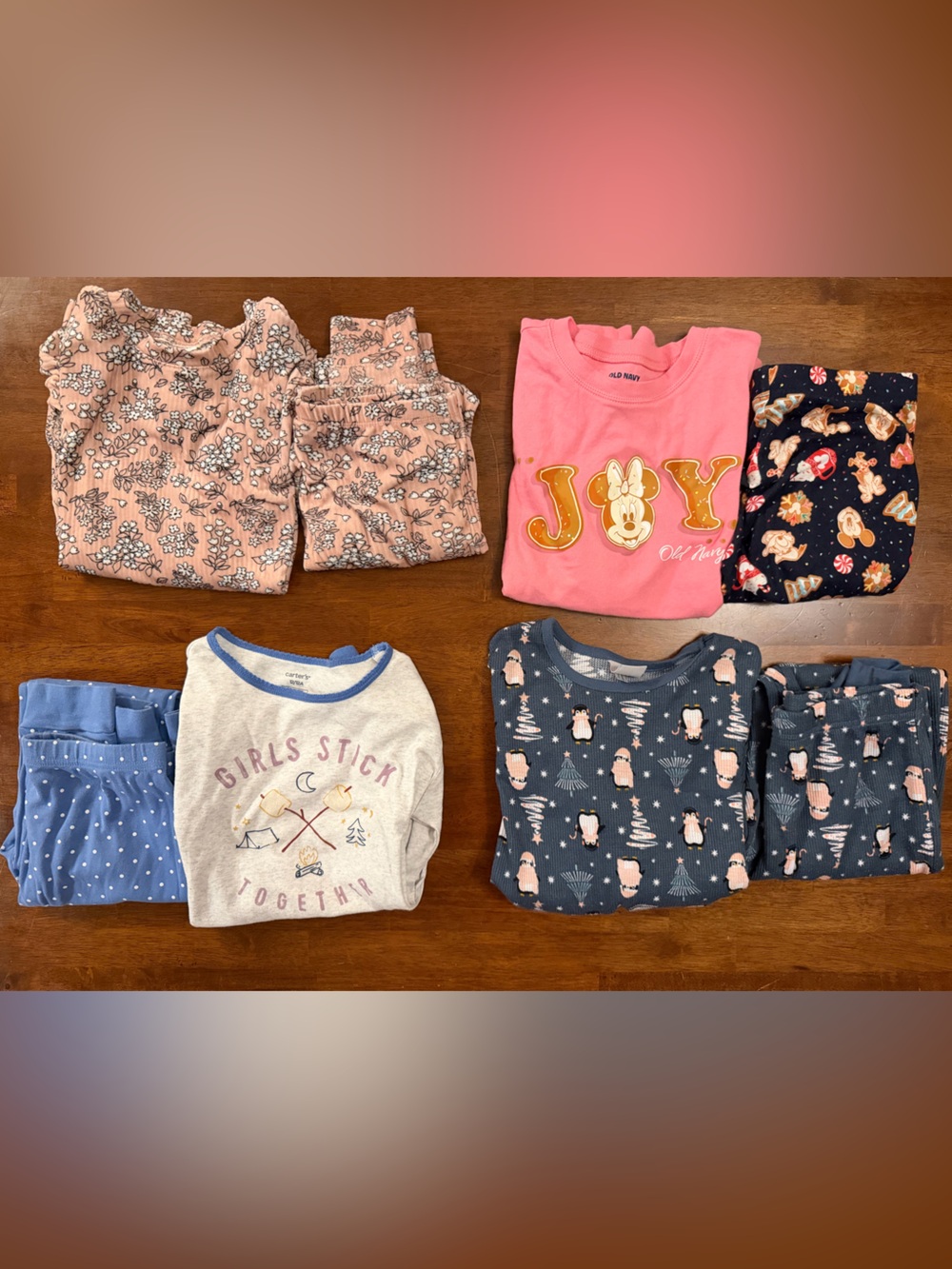 Girls Pajama Lot Size 12/14 – Rachel Zoe, Jellyfish Kids, Carter’s & Old Navy